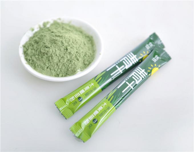 La poudre délicieuse 3gx15 d'orge de vert d'Aojiru de jus de vert de santé emballe