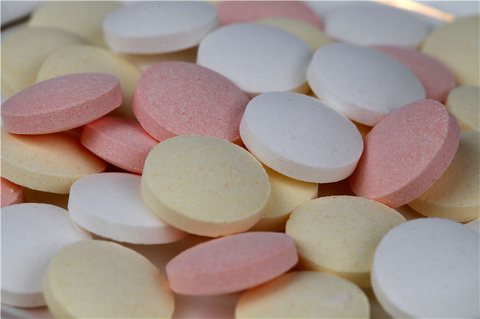 Tablettes de vitamine C et de vitamine E de saveur de canneberge, vitamines masticables adultes